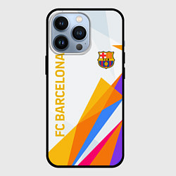 Чехол для iPhone 13 Pro Barcelona абстракция цветные геометрии, цвет: 3D-черный