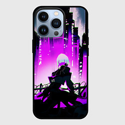 Чехол для iPhone 13 Pro Люси из аниме Cyberpunk Edgerunners, цвет: 3D-черный