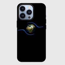 Чехол iPhone 13 Pro Планета Земля в руках человека