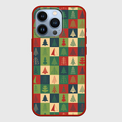 Чехол для iPhone 13 Pro Здравствуй ёлка Новый год, цвет: 3D-красный