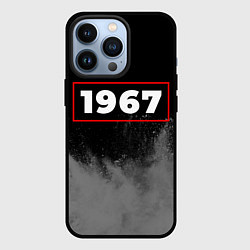 Чехол для iPhone 13 Pro 1967 - в красной рамке на темном, цвет: 3D-черный