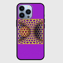 Чехол iPhone 13 Pro Вращающийся шар - оптическая иллюзия
