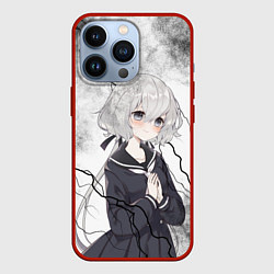 Чехол для iPhone 13 Pro Junko Konno - Зомбилэнд Сага Месть, цвет: 3D-красный