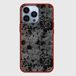 Чехол для iPhone 13 Pro Камуфляж Metro, цвет: 3D-красный