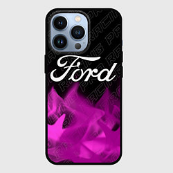 Чехол iPhone 13 Pro Ford pro racing: символ сверху