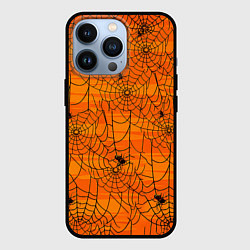 Чехол для iPhone 13 Pro Паучье логово, цвет: 3D-черный