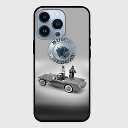 Чехол для iPhone 13 Pro Buick Wildcat - cabriolet - Retro, цвет: 3D-черный