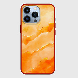 Чехол для iPhone 13 Pro Оранжевое настроение, цвет: 3D-красный