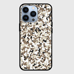 Чехол iPhone 13 Pro Камуфляж зима мелкий