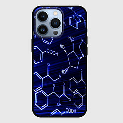 Чехол для iPhone 13 Pro Графическая химия, цвет: 3D-черный