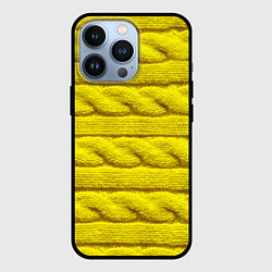 Чехол для iPhone 13 Pro Жёлтый свитер - Осень-Зима 2028, цвет: 3D-черный