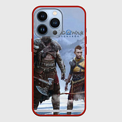 Чехол для iPhone 13 Pro God of war ragnarok-God of War: Рагнарёк, цвет: 3D-красный