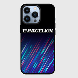 Чехол для iPhone 13 Pro Evangelion stream, цвет: 3D-черный