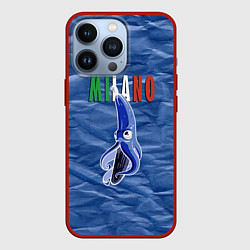 Чехол для iPhone 13 Pro Banana - Milano - Fashion, цвет: 3D-красный