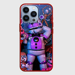 Чехол для iPhone 13 Pro Фантайм Фредди, цвет: 3D-красный