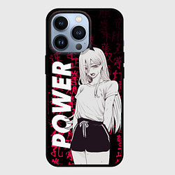 Чехол для iPhone 13 Pro Человек бензопила Power, цвет: 3D-черный