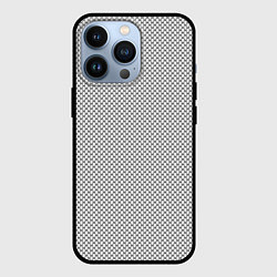 Чехол для iPhone 13 Pro Белая змея, цвет: 3D-черный