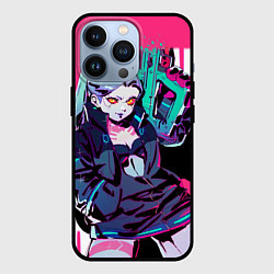 Чехол для iPhone 13 Pro Ребекка - Cyberpunk: edgerunners, цвет: 3D-черный