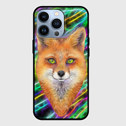 Чехол iPhone 13 Pro Лис космос