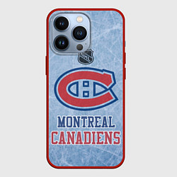 Чехол для iPhone 13 Pro Montreal Canadiens - NHL, цвет: 3D-красный