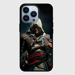 Чехол для iPhone 13 Pro Assassins Creed 4, цвет: 3D-черный