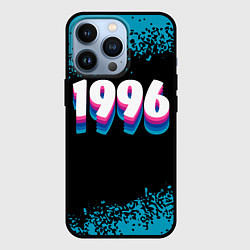 Чехол для iPhone 13 Pro Made in 1996: vintage art, цвет: 3D-черный