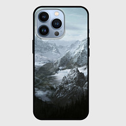 Чехол для iPhone 13 Pro Природа Скайрима, цвет: 3D-черный