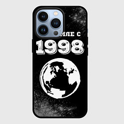 Чехол для iPhone 13 Pro На Земле с 1998: краска на темном, цвет: 3D-черный