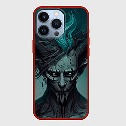 Чехол для iPhone 13 Pro Демон леса, цвет: 3D-красный