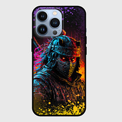 Чехол для iPhone 13 Pro Адский самурай, цвет: 3D-черный
