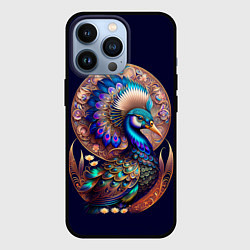 Чехол для iPhone 13 Pro Синяя птица арт, цвет: 3D-черный