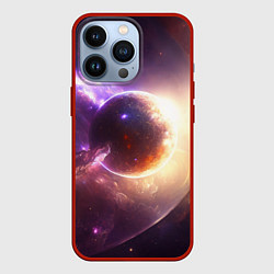 Чехол для iPhone 13 Pro Планета Алари, цвет: 3D-красный