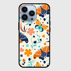 Чехол для iPhone 13 Pro Волшебная весна, цвет: 3D-черный