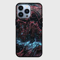 Чехол для iPhone 13 Pro Разводы от краски, цвет: 3D-черный