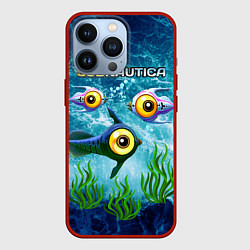 Чехол для iPhone 13 Pro Subnautica, цвет: 3D-красный