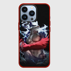 Чехол для iPhone 13 Pro Фенрир Фэру, цвет: 3D-красный