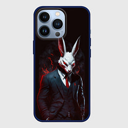 Чехол для iPhone 13 Pro Devil rabbit, цвет: 3D-тёмно-синий