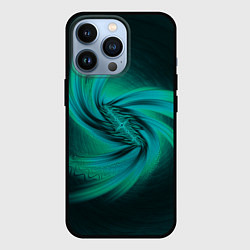 Чехол для iPhone 13 Pro Фрактал космический, цвет: 3D-черный
