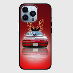 Чехол для iPhone 13 Pro Американский спорткар Pontiac Firebird, цвет: 3D-черный