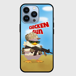 Чехол для iPhone 13 Pro Цыпленок - Чикен Ган, цвет: 3D-черный