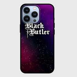 Чехол iPhone 13 Pro Black Butler gradient space