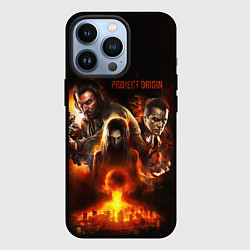 Чехол для iPhone 13 Pro Project origin F E A R, цвет: 3D-черный