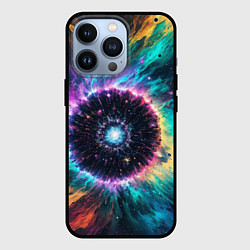 Чехол для iPhone 13 Pro Астрономический пейзаж, цвет: 3D-черный