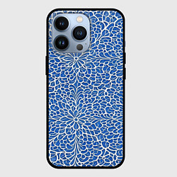 Чехол для iPhone 13 Pro Ажурные узоры, цвет: 3D-черный