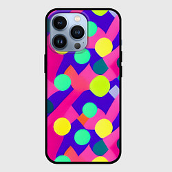 Чехол для iPhone 13 Pro Психоделическая абстракция, цвет: 3D-черный