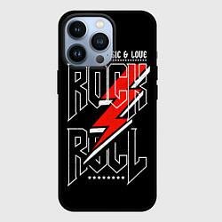 Чехол для iPhone 13 Pro Rock and Roll Forever, цвет: 3D-черный