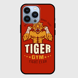 Чехол для iPhone 13 Pro Tiger - боец, цвет: 3D-черный