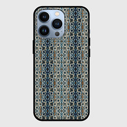 Чехол для iPhone 13 Pro Мраморные цепи, цвет: 3D-черный