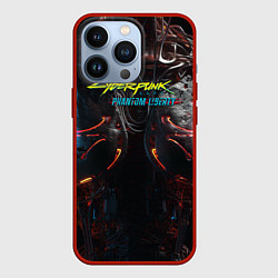 Чехол для iPhone 13 Pro Киберпанк 2077 призрачная свобода броня, цвет: 3D-красный