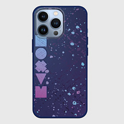 Чехол для iPhone 13 Pro Все равно, цвет: 3D-тёмно-синий